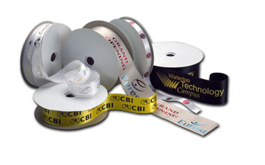 Satin Acetate Ribbon: Continuous Printing